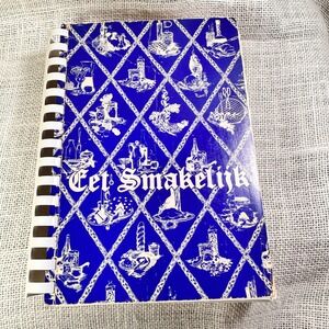 Vintage Eet Smakelijk Cookbook Jr Welfare League Holland Michigan Dutch Recipes